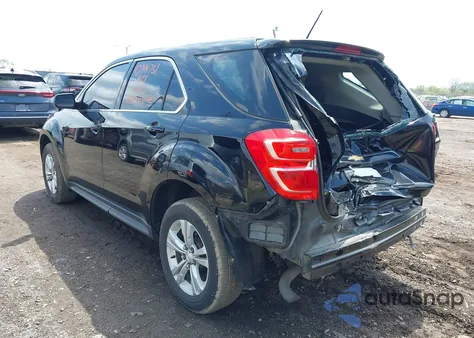 2017 Chevrolet Equinox Ls from USA, damaged, VIN 2GNALBEK0H1582318
